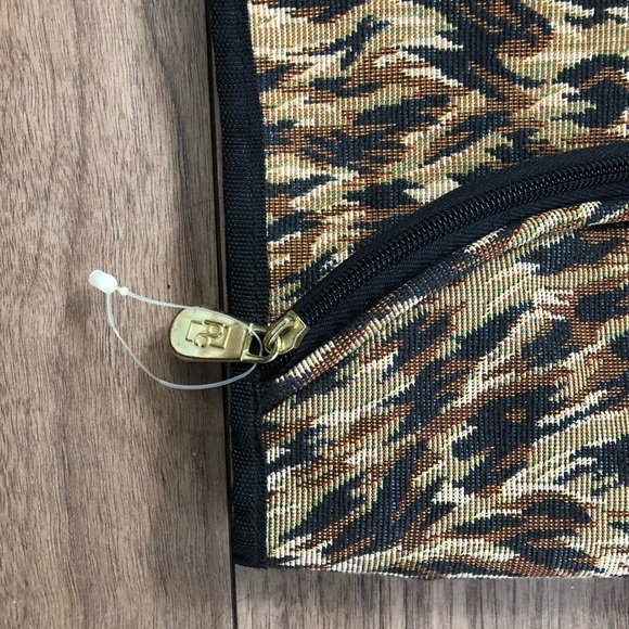 Pierre Cardin  luggage bag animal print NWT Travel Vintage - Picture 9 of 10